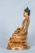 Shakyamuni buddha Statue | Fully Gold-Plated Copper - statues