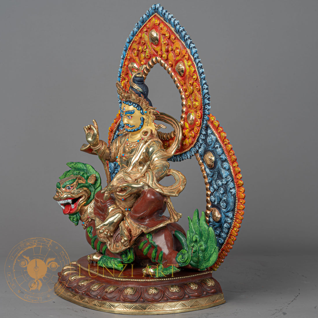 Singha Kuber | Half Gold-Plated Copper - 