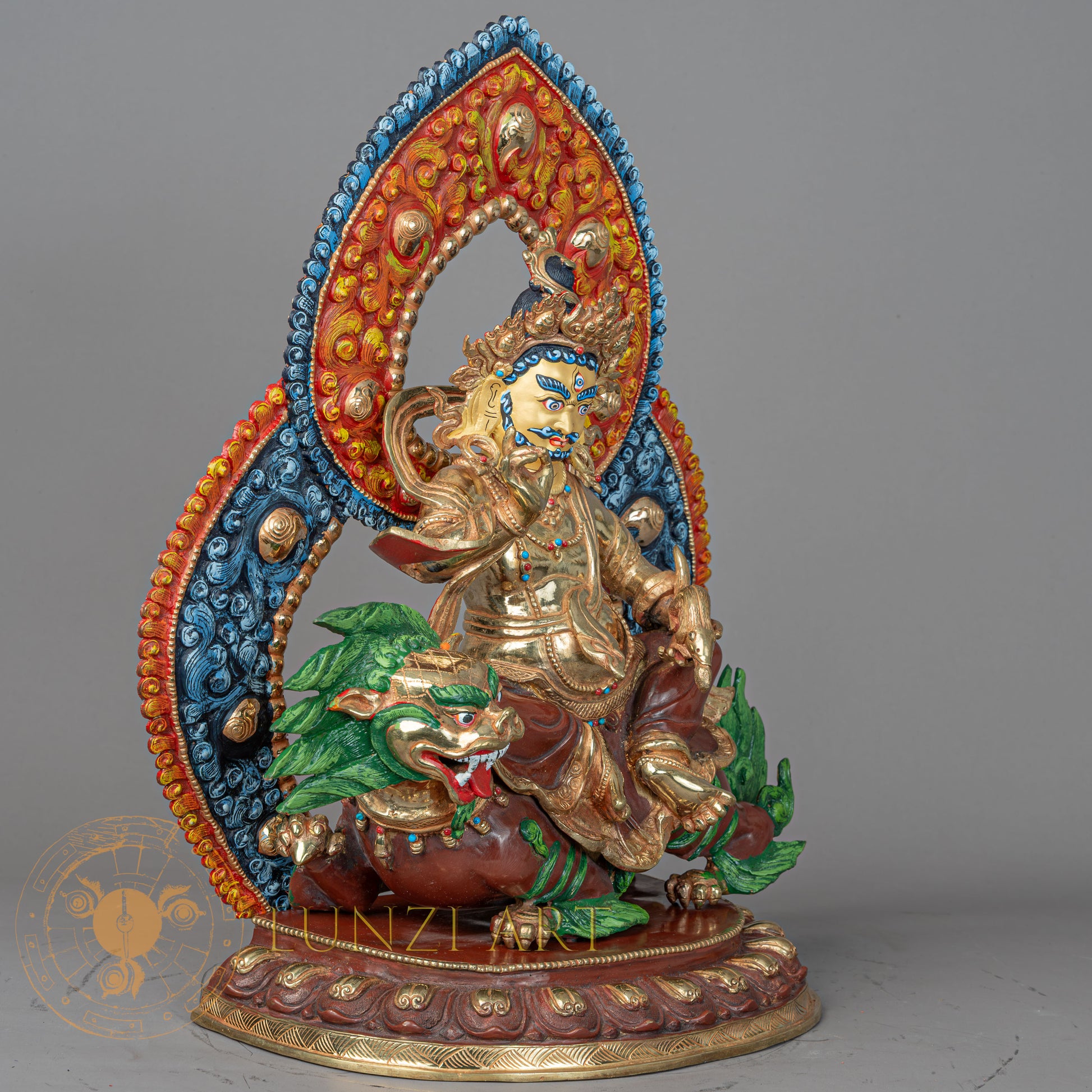 Singha Kuber | Half Gold-Plated Copper - 