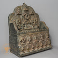 Sleeping Buddha Temple Altar | Hand-Carved Wood & Clay - w-s-sh-sba-0006
