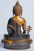 Sublime Medicine Buddha Statue | Copper Oxidized - S-B-RM-C-MB-0011