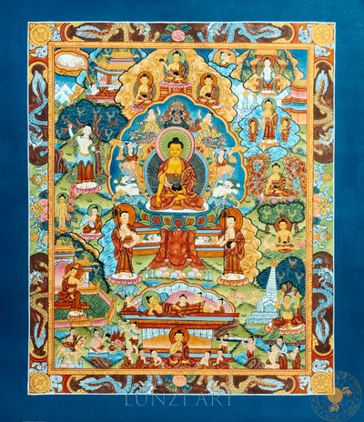  T-B-HT-BB-AU-BL-0016- Thangka