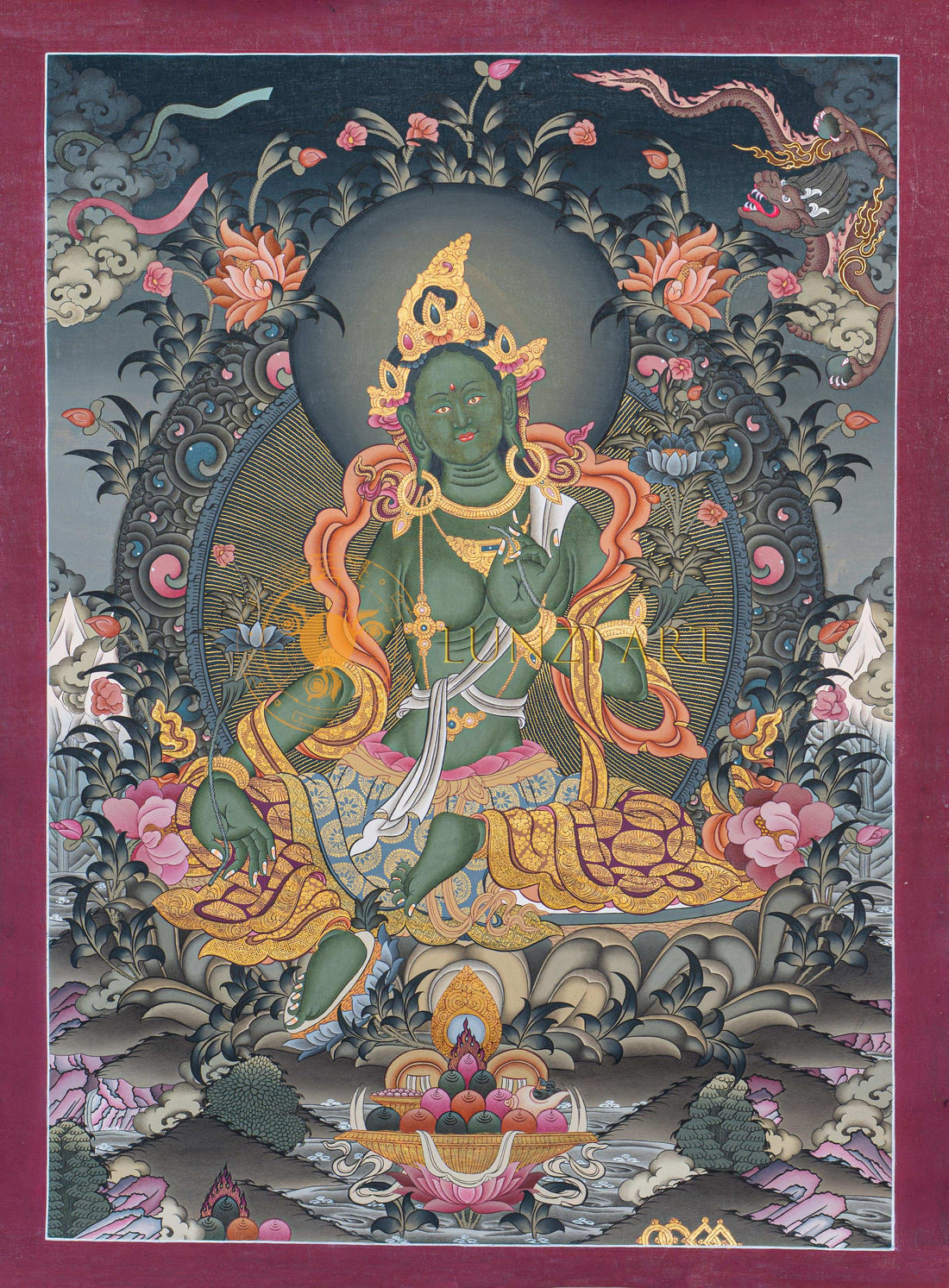  T-S-BT-PB-AU-GT-0071- Thangka