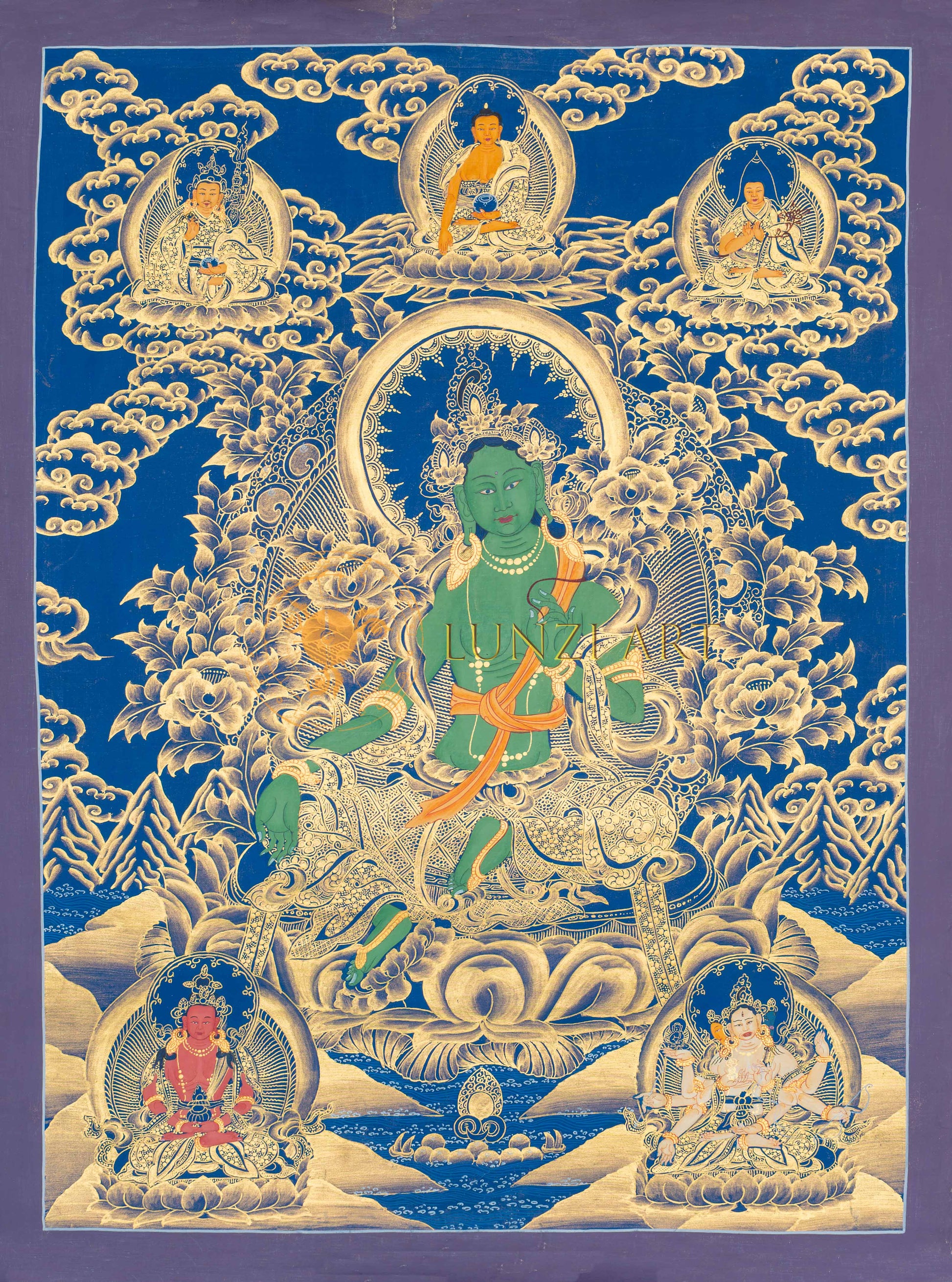  T-S-BT-PB-GT-0096- Thangka