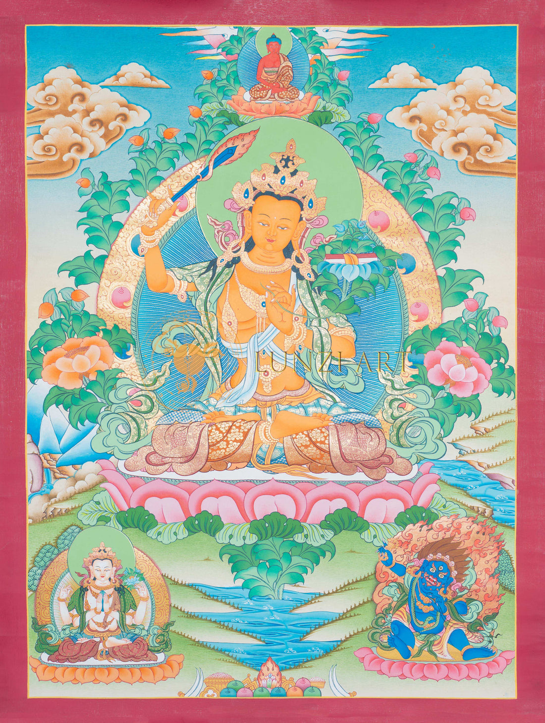  T-S-BT-RB-AU-M-0087- Thangka