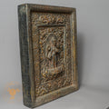 Tara Temple Altar | Hand-Carved Wood & Clay Protection Relief - w-s-sh-ta-0005