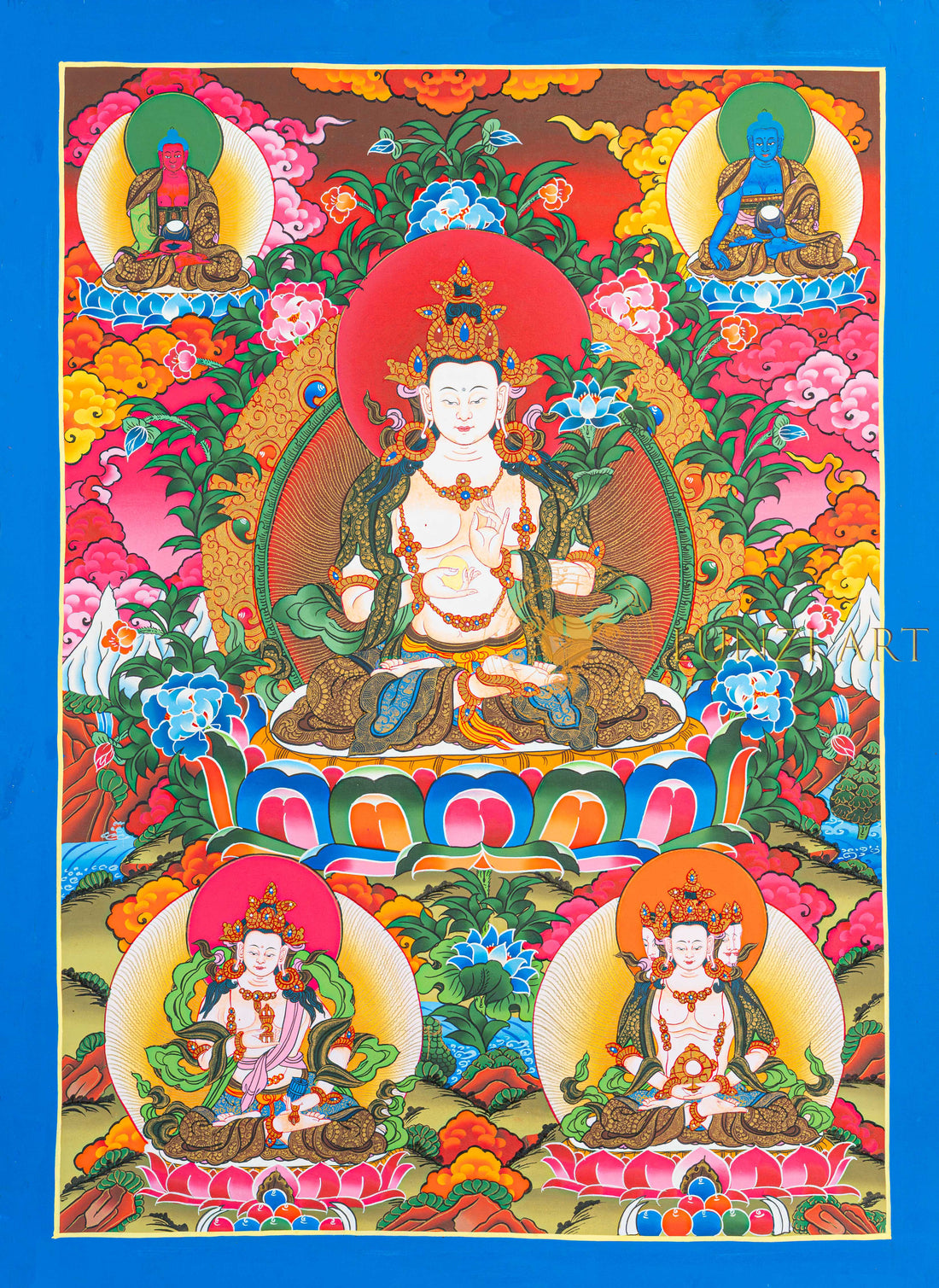 Tasuju (Mahasthamaprapta Bodhisattva): The Golden Power of Wisdom - T-N-ET-BB-AU-MB-0097