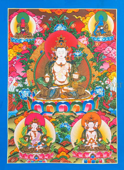 Tasuju (Mahasthamaprapta Bodhisattva): The Golden Power of Wisdom - T-N-ET-BB-AU-MB-0097