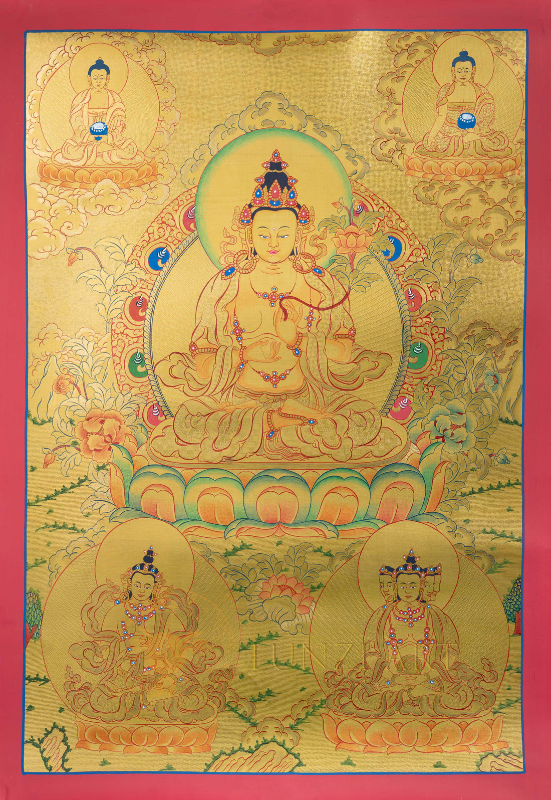 Tasuju Thangka: The Radiant Power of Wisdom - T-N-ET-GB-MB-0008