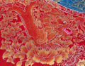 The Azure Mandala of Compassion: Green Tara in Celestial Bloom Thangka Painting - T-S-BT-RB-GT-0026