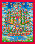 The Celestial Tree of Enlightenment Thangka (Chokshing Tree/Dorje Chyang) - T-S-BT-RB-AU-CT-0072