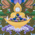 The Compassionate White Tara Thangka - T-S-BT-MB-AU-WT-0147