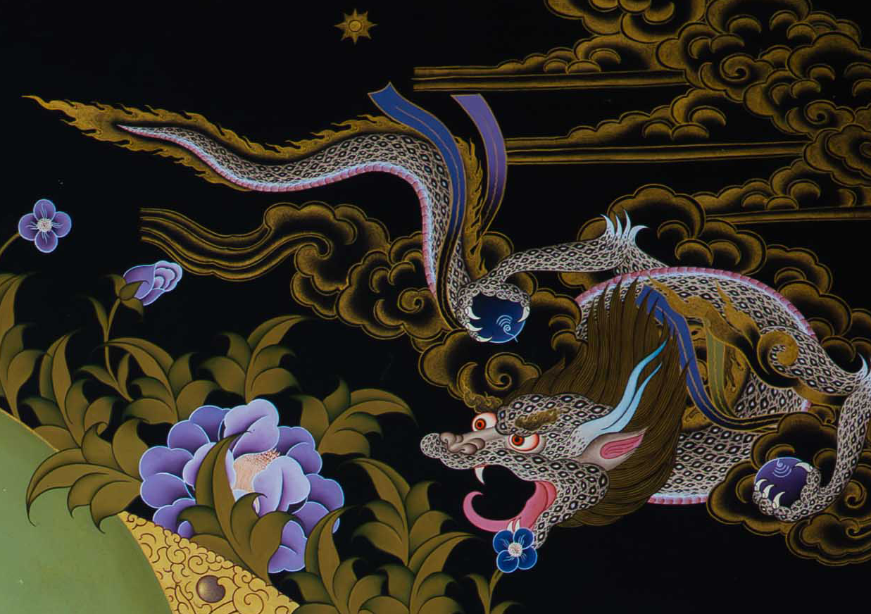 The Compassionate White Tara Thangka - T-S-BT-MB-AU-WT-0147