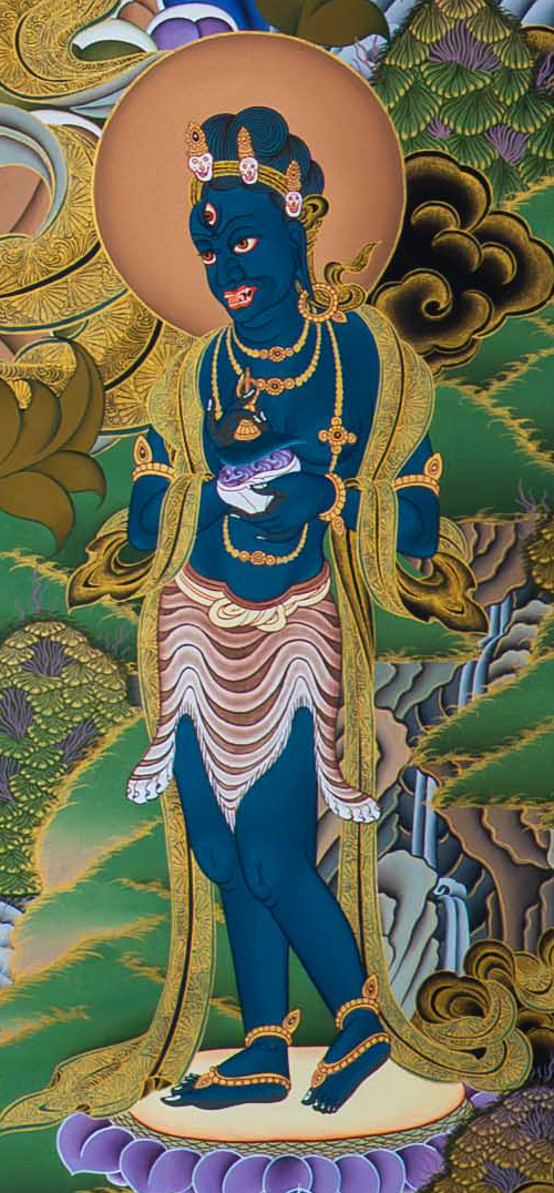 The Compassionate White Tara Thangka - T-S-BT-MB-AU-WT-0147
