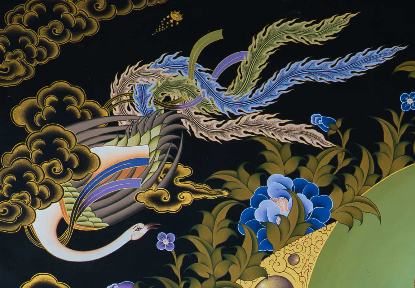 The Compassionate White Tara Thangka - T-S-BT-MB-AU-WT-0147