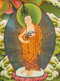 The Divine Shakyamuni Buddha with Disciples Thangka - T-S-BT-RB-AU-SB-0149