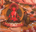 The Embodiment of Compassion: White Tara Thangka Painting - T-S-BT-BR-AU-WT-0012