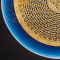 The Golden Mantra Mandala Thangka: A Celestial Compass of Inner Peace - T-PS-SS-BB-RMM-99