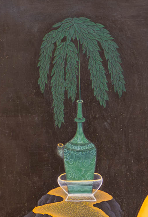 The Graceful Japanese Buddha Thangka - T-S-BT-BB-AU-JB-0143
