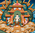 The Life of Buddha Thangka: A Visual Odyssey of the Twelve Great Deeds - T-B-HT-BB-AU-LB-0086