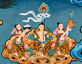 The Life of Buddha Thangka: A Visual Odyssey of the Twelve Great Deeds - T-B-HT-BB-AU-LB-0086