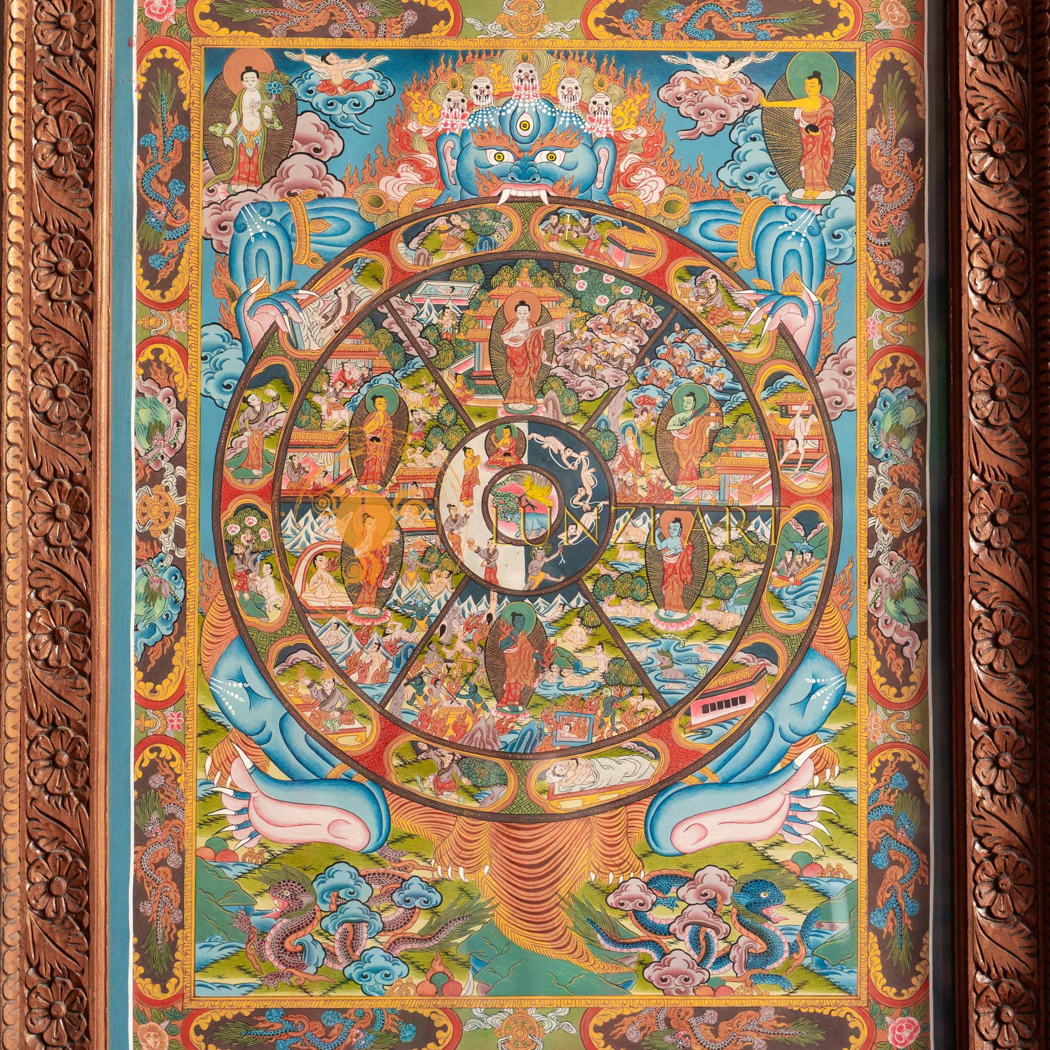  T-S-BT-PB-AU-WOL-0154- Thangka