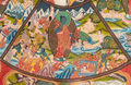 The Mystical Wheel of Life Thangka - T-S-BT-PB-AU-WOL-0154