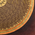 The Obsidian Mantra Mandala Thangka: A Golden Path to Inner Stillness - T-PS-SS-BB-GMM-97