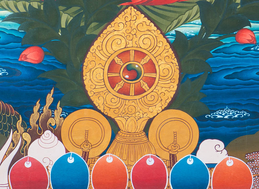 The Radiant Green Tara Thangka - T-S-BT-MB-AU-GT-0146