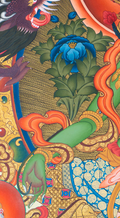The Radiant Green Tara Thangka - T-S-BT-MB-AU-GT-0146