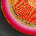 The Red Mantra Mandala Thangka: A Sun of Heart Energy - T-PS-SS-RB-RMM-100
