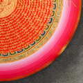 The Red Mantra Mandala Thangka: A Sun of Heart Energy - T-PS-SS-RB-RMM-100