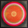 The Red Mantra Mandala Thangka: A Sun of Heart Energy - T-PS-SS-RB-RMM-100