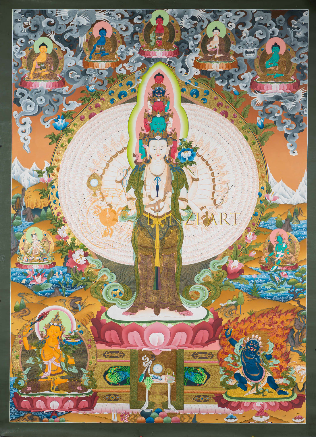  T-S-BT-GB-AU-A-0141- Thangka