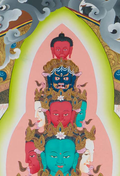 The Thousand-Armed Compassionate Avalokiteshvara Thangka - T-S-BT-GB-AU-A-0141