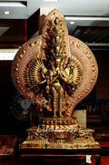 Thousand-Armed, Multi-Faced Avalokiteshvara |Refined Copper - S-P-SS-C-TAA-0004
