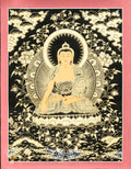 Traditional Hand-made Shakyamuni Buddha Thangka - T-B-HT-BOB-S-0028