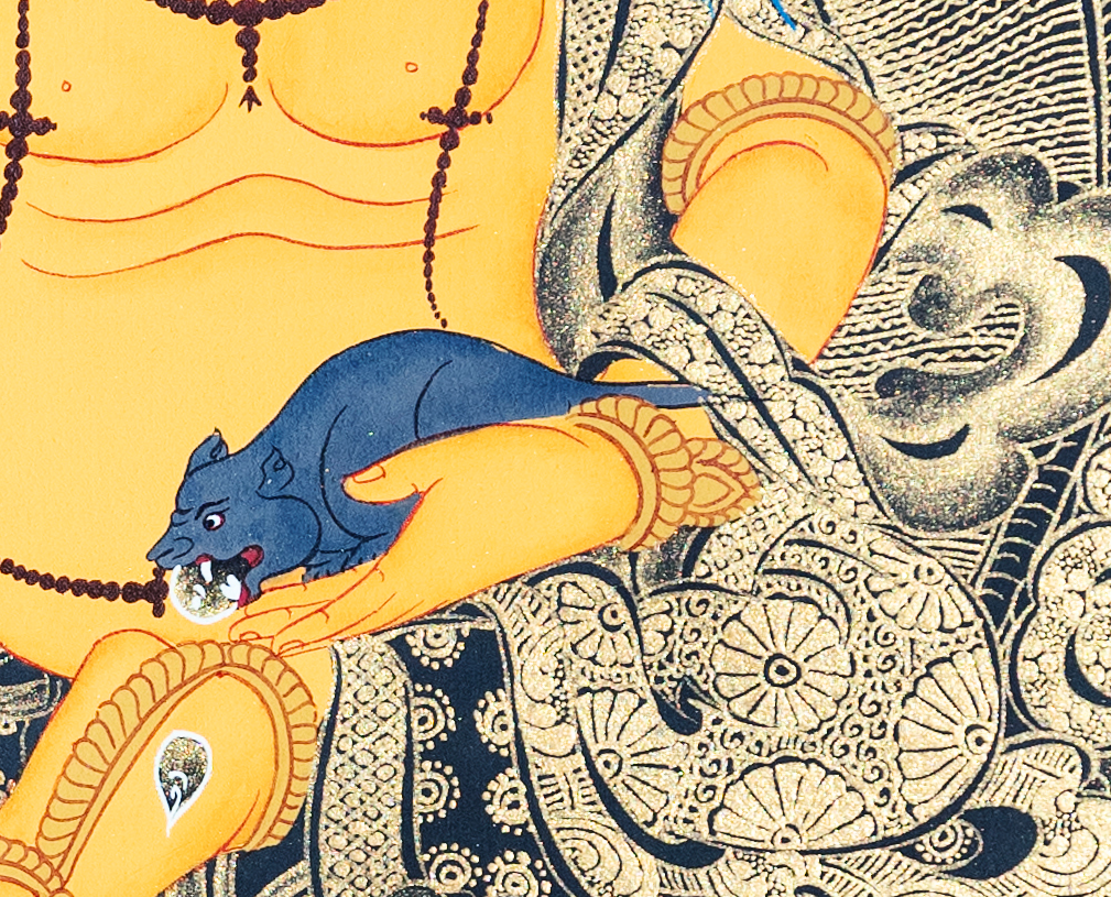 Treasures of Compassion: The Five Jambala Thangka - T-PS-SS-GB-J-0003