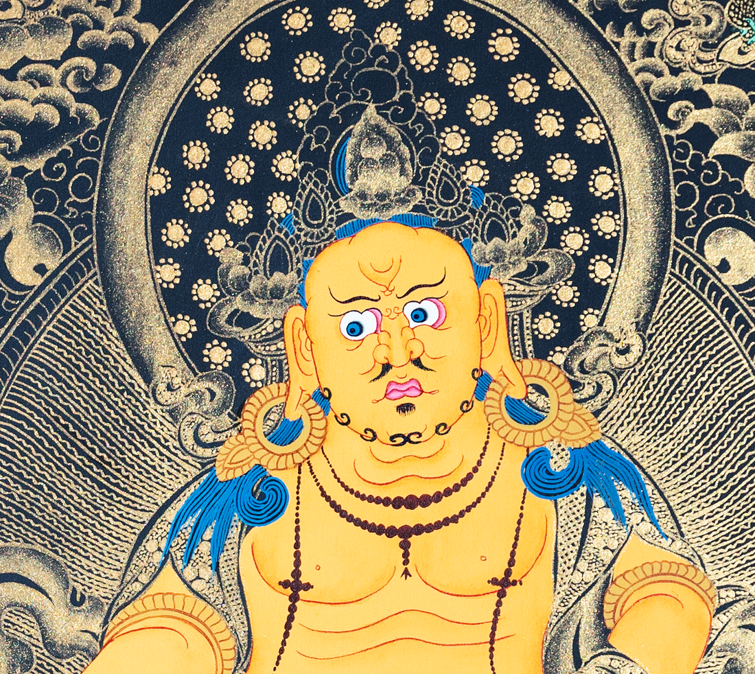 Treasures of Compassion: The Five Jambala Thangka - T-PS-SS-GB-J-0003