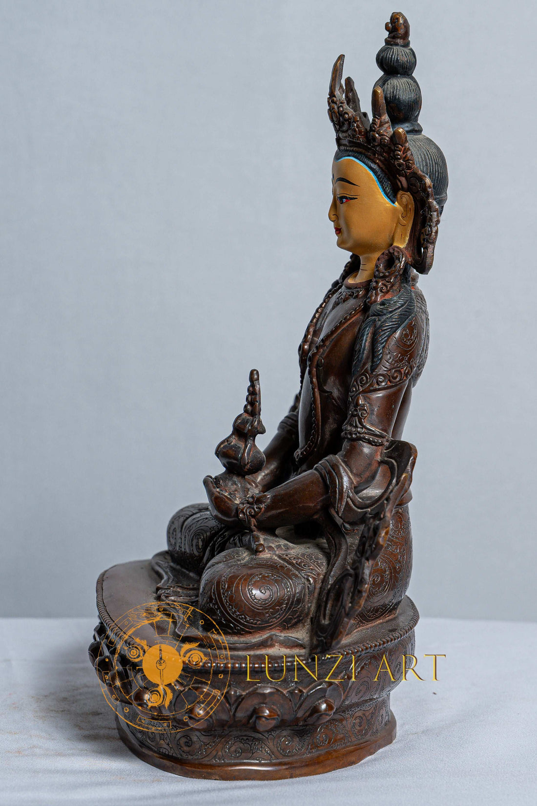 Tshepamey Statue | Antique Copper - statues