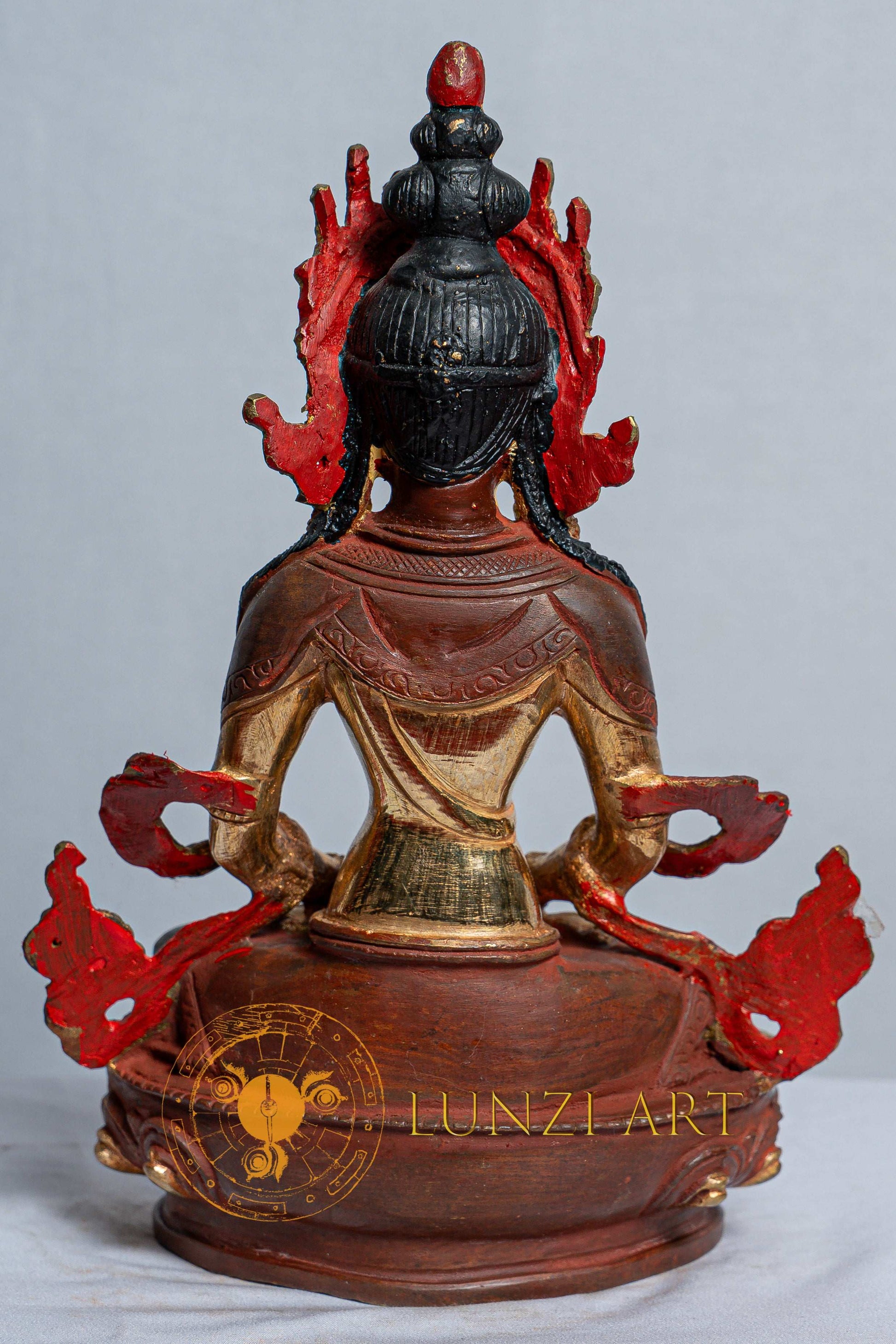 Tshepamey Statue | Copper with Mercury Gold Plating - S-B-AS-CG-T-0020