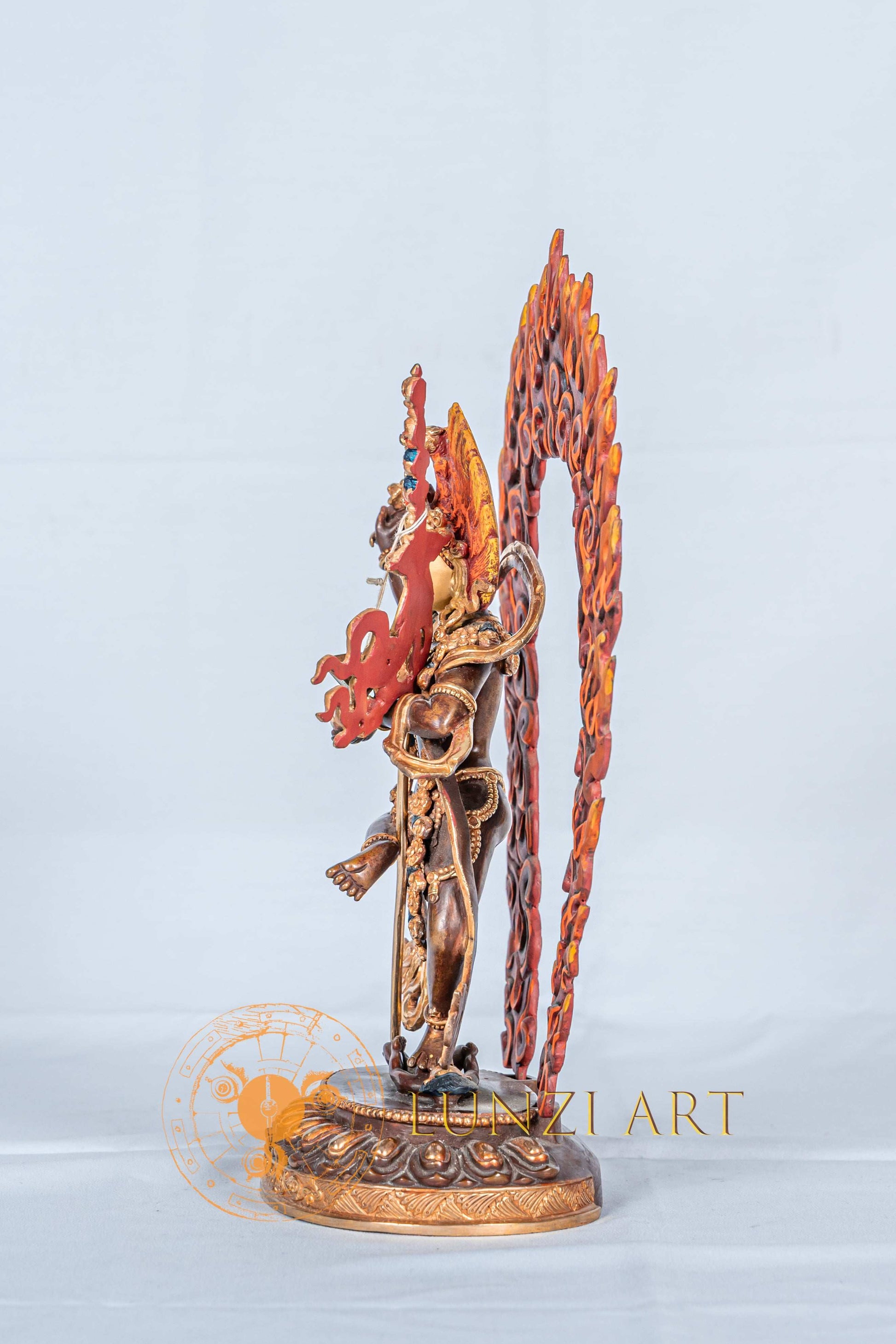 Vajra Varahi | Half Gold Plated - statues