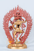 Vajra Varahi Statue | Copper with Full Gold Plating - statues