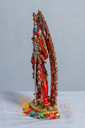 Vajra Yogini Statue | Electro Gold Plated & Hand Painted on Copper - statues