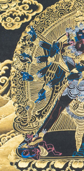 Vajrabhairava Thangka – The Terrifying Victor - T-S-BT-BB-CS-0134