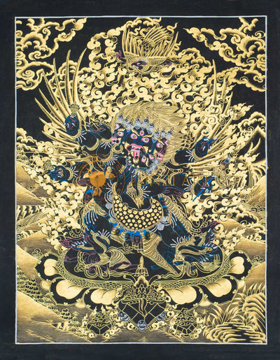Vajrakilaya Thangka: Piercer of Ignorance and Obstacles