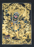 Vajrakilaya Thangka: Piercer of Obstacles and Ignorance - T-S-BT-BB-FM-0132