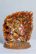 Vajrapani (Chana Dorje) Statue |  Copper with Mercury Gold Plating - statues