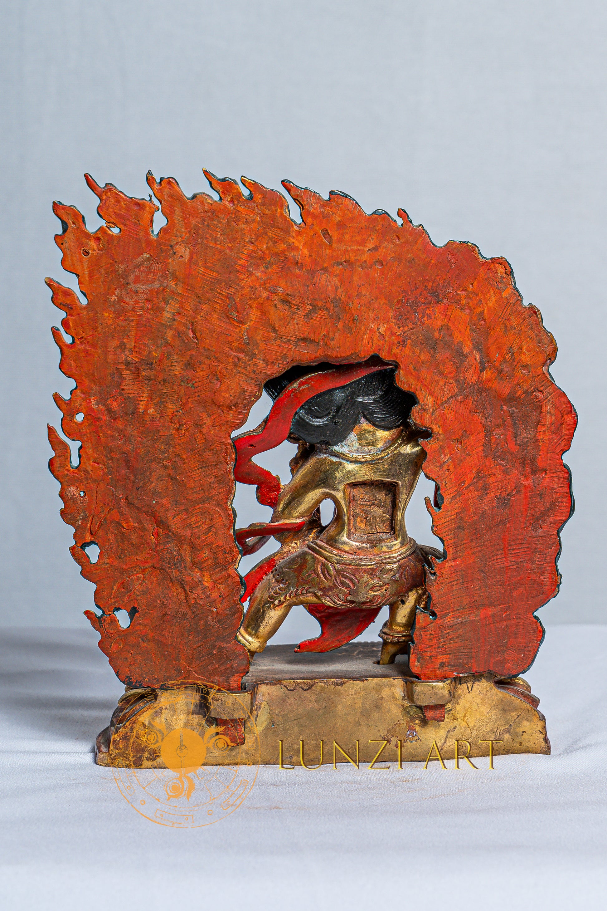 Vajrapani (Chana Dorje) Statue |  Copper with Mercury Gold Plating - statues