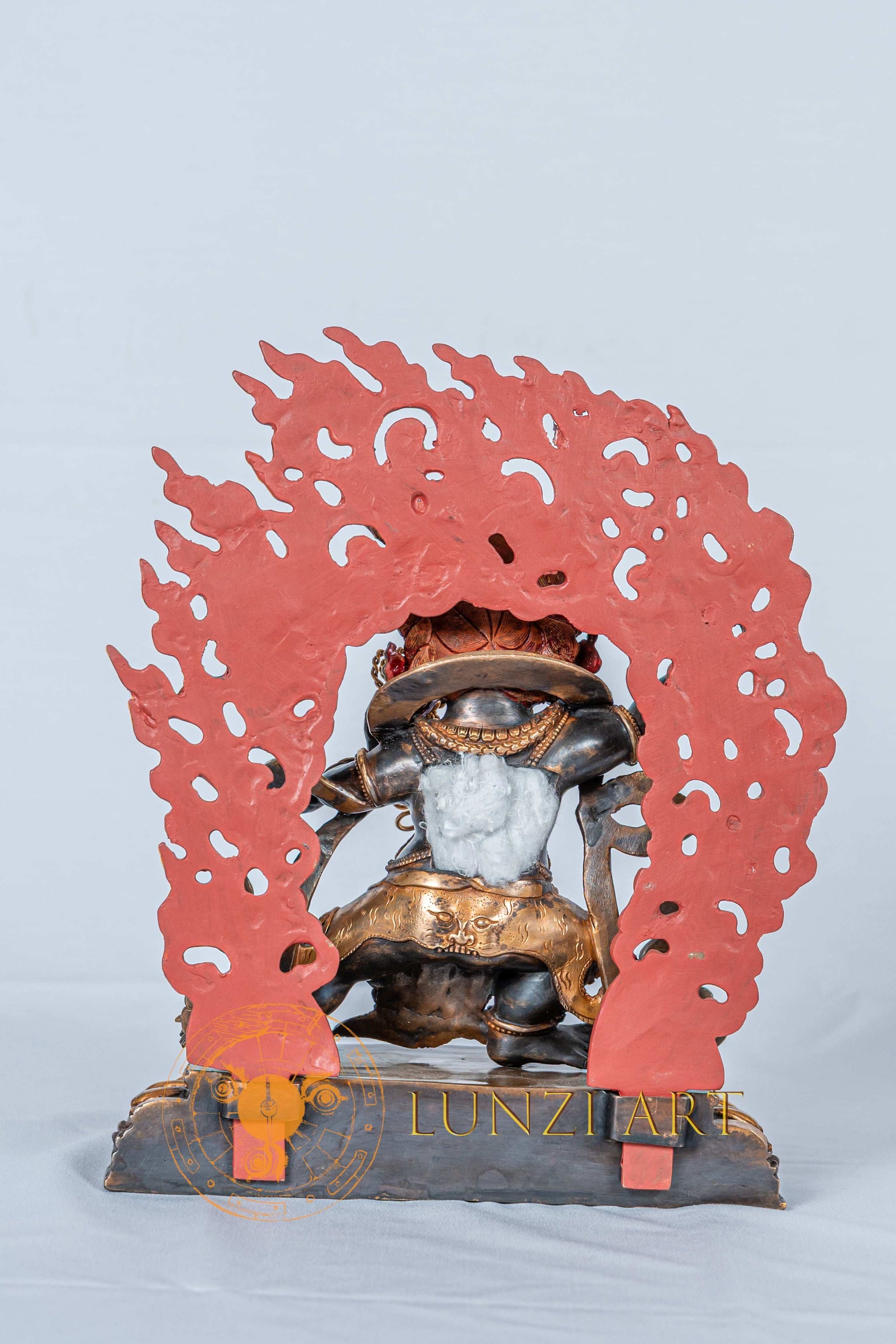 Vajrapani | Half Gold Plated - statues